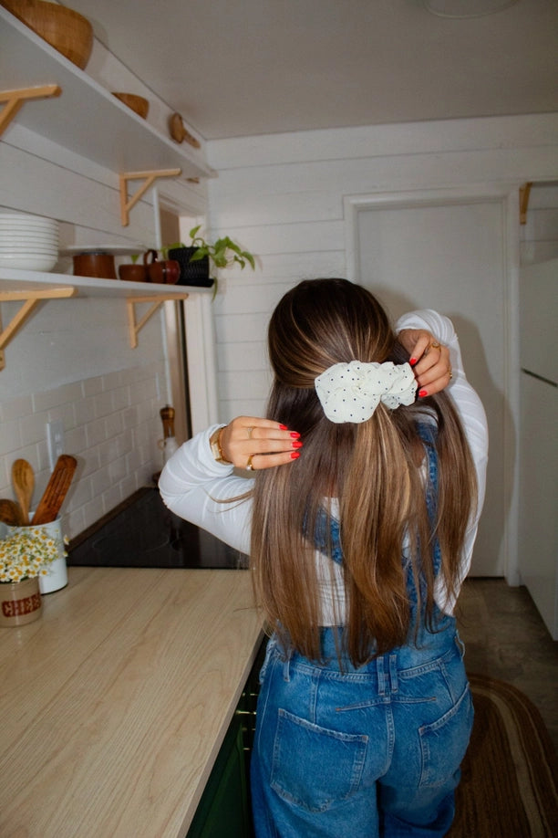 Spotted Scrunchie